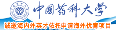 鸡巴操屄动漫视频了中国药科大学诚邀海内外英才依托申请海外优青项目
